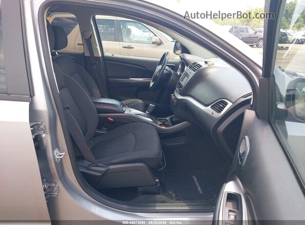 3C4PDCABXHT560594 2017 DODGE JOURNEY Gray Front interior view