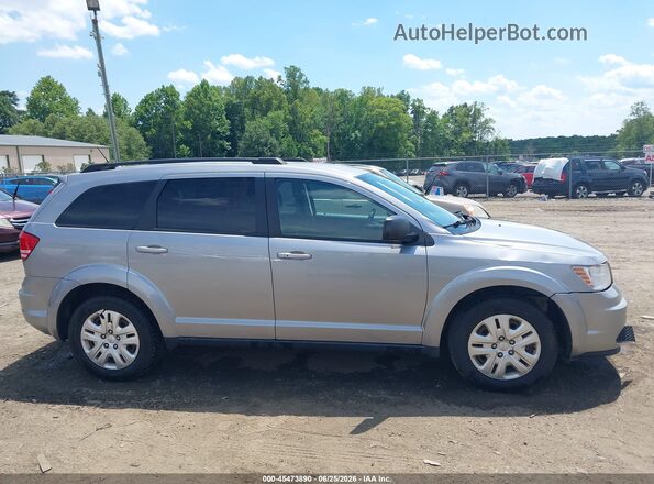 3C4PDCABXHT560594 2017 DODGE JOURNEY Gray Rear interior view