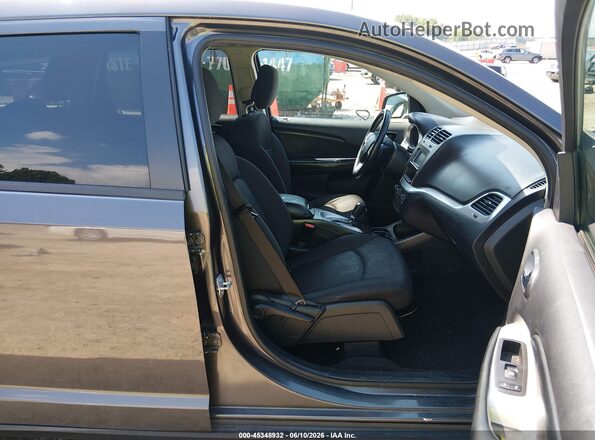 3C4PDCABXJT294256 2018 DODGE JOURNEY Gray Widok wnętrza z przodu
