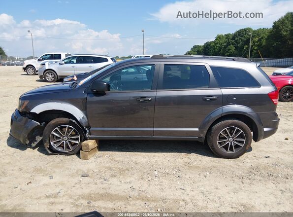 3C4PDCABXJT294256 2018 DODGE JOURNEY Gray Widok wnętrza 360 stopni