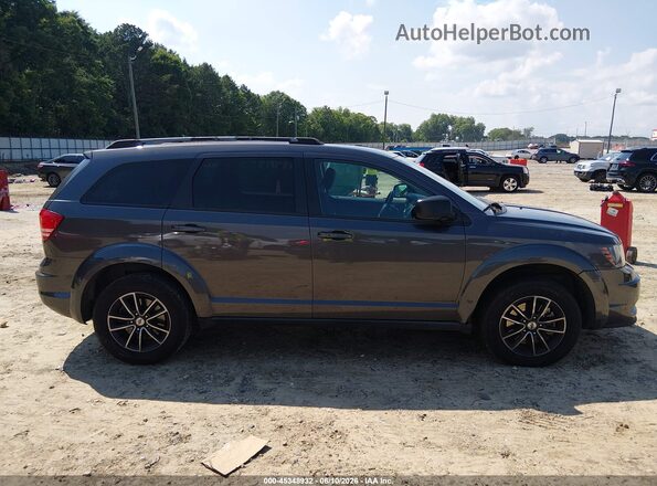 3C4PDCABXJT294256 2018 DODGE JOURNEY Gray Widok wnętrza z tyłu