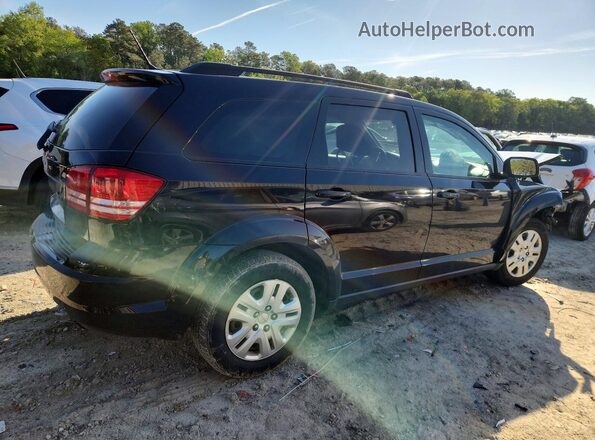 3C4PDCABXJT309838 2018 DODGE JOURNEY Black Հետևի աջ