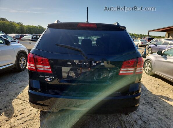 3C4PDCABXJT309838 2018 DODGE JOURNEY Black Հետևի տեսք