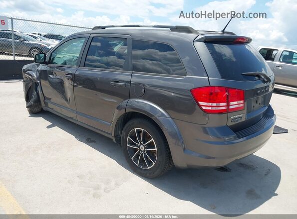 3C4PDCABXJT427789 2018 DODGE JOURNEY Black Trasero izquierdo