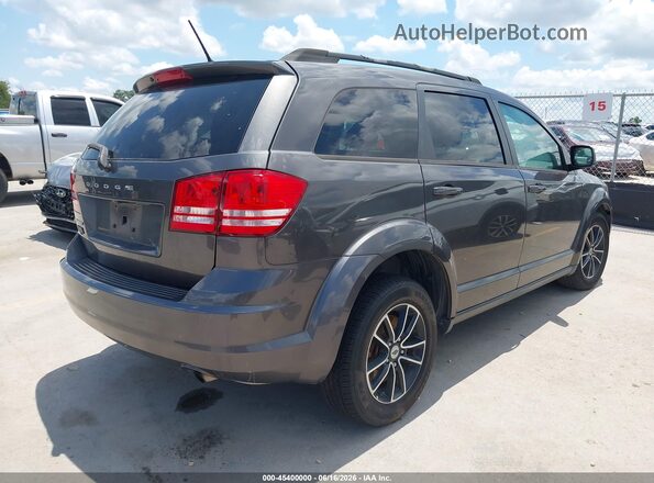 3C4PDCABXJT427789 2018 DODGE JOURNEY Black Trasero derecho