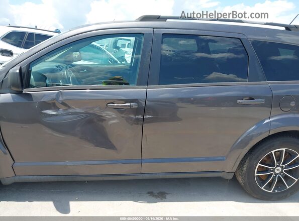 3C4PDCABXJT427789 2018 DODGE JOURNEY Black Vista interior trasera
