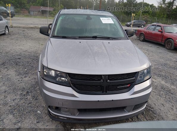 3C4PDCABXJT513152 2018 DODGE JOURNEY Silver უკანა სალონის ხედი