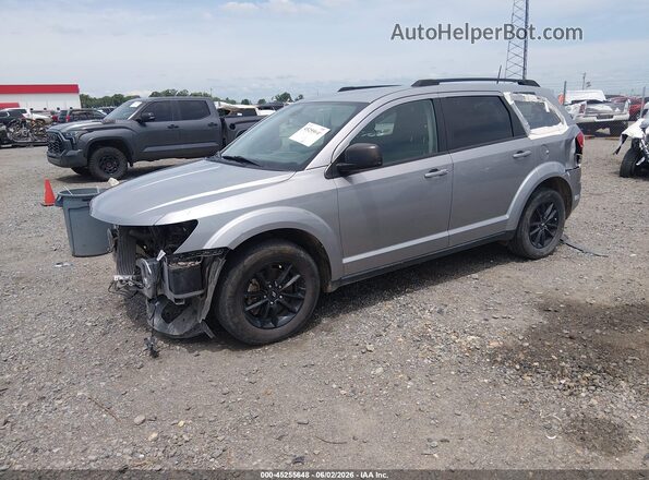 3C4PDCABXLT277900 2020 DODGE JOURNEY Silver Front left