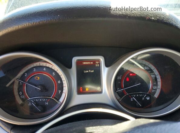 3C4PDCBB0JT305814 2018 DODGE JOURNEY Black Instrument cluster view
