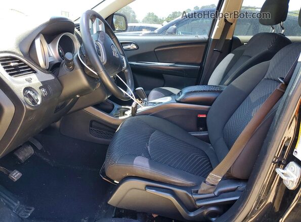 3C4PDCBB0JT305814 2018 DODGE JOURNEY Black Front interior view