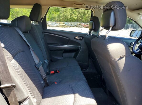 3C4PDCBB0JT305814 2018 DODGE JOURNEY Black Rear interior view