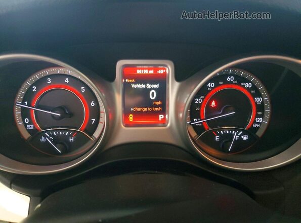 3C4PDCBB1JT448948 2018 DODGE JOURNEY Gray Widok zestawu wskaźników