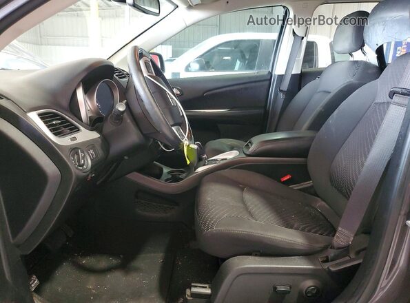 3C4PDCBB1JT448948 2018 DODGE JOURNEY Gray Widok wnętrza z przodu