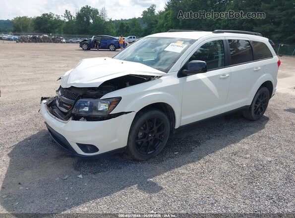3C4PDCBB1JT506427 2018 DODGE JOURNEY White Առջևի ձախ երեք քառորդ տեսարան