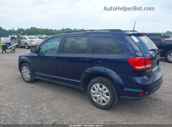 3C4PDCBB2KT747107 2019 DODGE JOURNEY Синий Задняя левая четверть