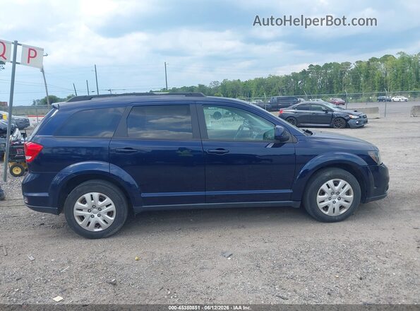 3C4PDCBB2KT747107 2019 DODGE JOURNEY Синий Вид задней части салона