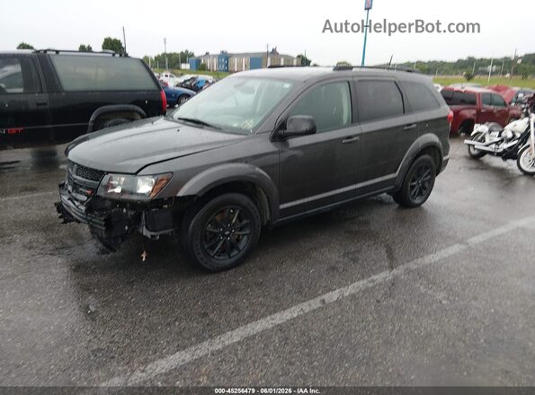3C4PDCBB2KT874813 2019 DODGE JOURNEY Black Առջևի ձախ երեք քառորդ տեսարան