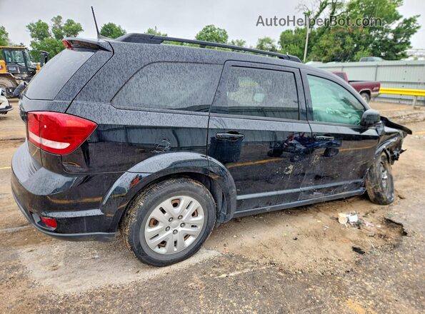 3C4PDCBB3KT810540 2019 DODGE JOURNEY Black Trasero derecho