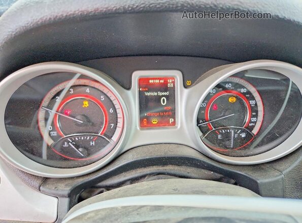 3C4PDCBB3KT810540 2019 DODGE JOURNEY Black Vista del cuadro de instrumentos