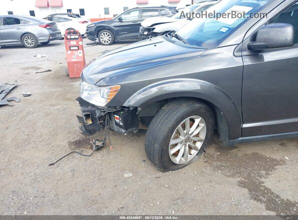 3C4PDCBB4HT527380 2017 DODGE JOURNEY Серый Вид спереди