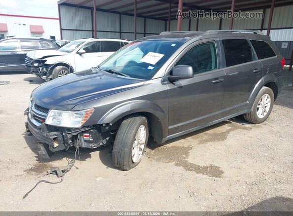 3C4PDCBB4HT527380 2017 DODGE JOURNEY Серый Передняя левая четверть