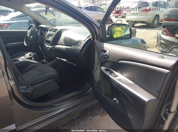 3C4PDCBB4HT527380 2017 DODGE JOURNEY Серый Вид салона спереди