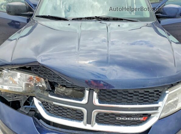 3C4PDCBB4KT867393 2019 DODGE JOURNEY Blue ძრავის განყოფილების ხედი