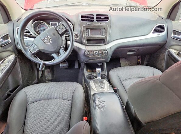 3C4PDCBB5GT202073 2016 DODGE JOURNEY Red Vista del salpicadero