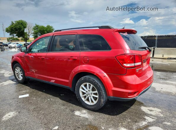 3C4PDCBB5GT202073 2016 DODGE JOURNEY Red Trasero izquierdo