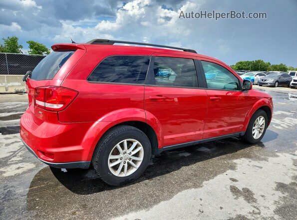 3C4PDCBB5GT202073 2016 DODGE JOURNEY Red Trasero derecho
