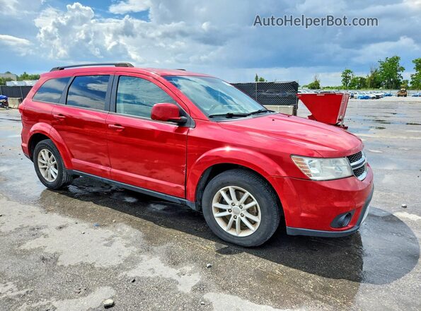3C4PDCBB5GT202073 2016 DODGE JOURNEY Red Delantero derecho