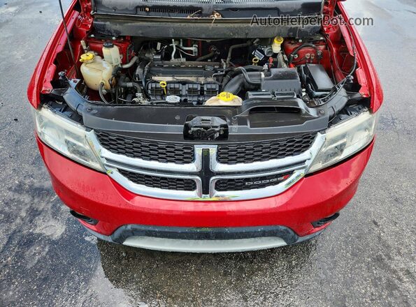3C4PDCBB5GT202073 2016 DODGE JOURNEY Red Vista del compartimento del motor
