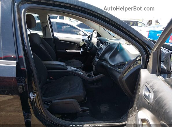 3C4PDCBB5HT670287 2017 DODGE JOURNEY Черный Вид салона спереди