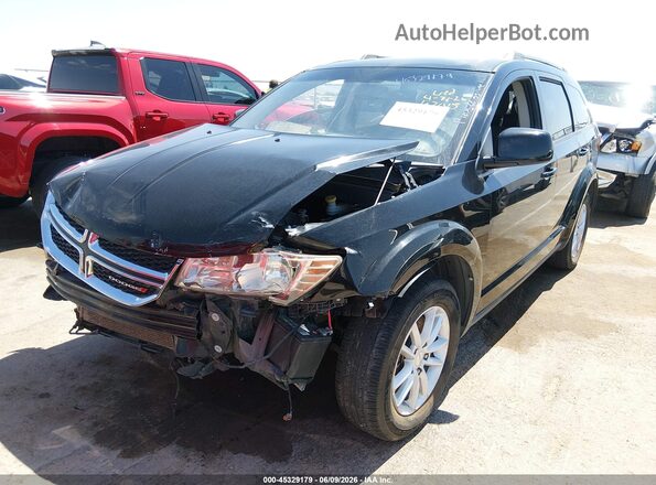 3C4PDCBB5HT670287 2017 DODGE JOURNEY Черный Передняя левая четверть