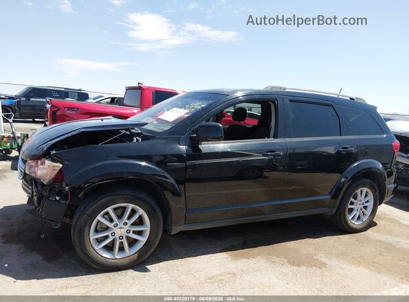 3C4PDCBB5HT670287 2017 DODGE JOURNEY Черный Вид задней части салона