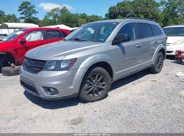 3C4PDCBB5KT835438 2019 DODGE JOURNEY Silver Front left