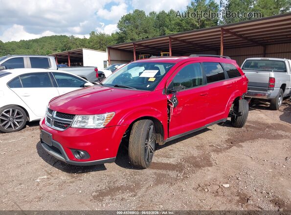 3C4PDCBB6GT217603 2016 DODGE JOURNEY Red Vista tres cuartos delantera izquierda