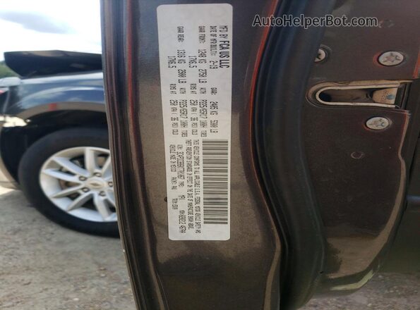 3C4PDCBB6KT701067 2019 DODGE JOURNEY Charcoal Widok naklejki z numerem VIN