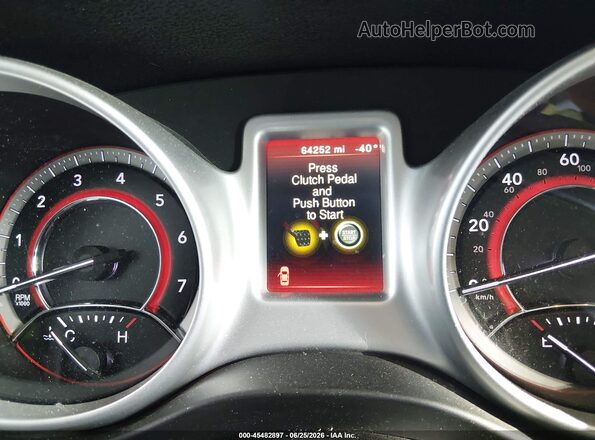 3C4PDCBB6KT833455 2019 DODGE JOURNEY Gray უკანა სავარძლების ხედი