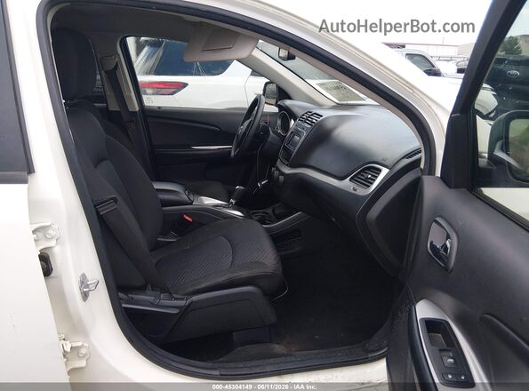 3C4PDCBB6KT835464 2019 DODGE JOURNEY White წინა სალონის ხედი