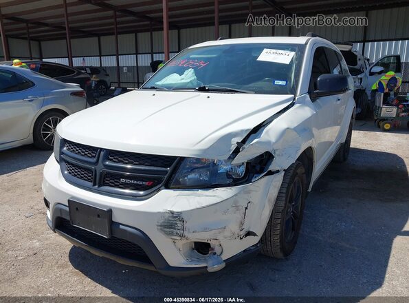 3C4PDCBB6KT845136 2019 DODGE JOURNEY White Przód lewy