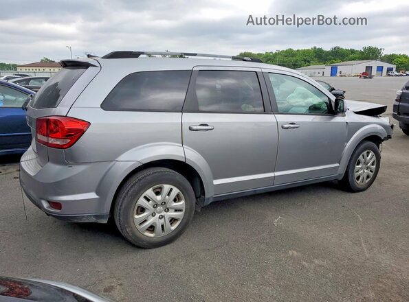 3C4PDCBB7KT784296 2019 DODGE JOURNEY Серебряный Задняя правая четверть
