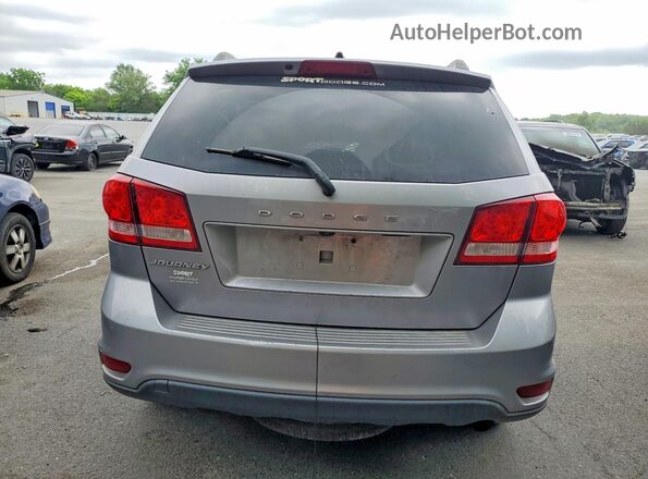 3C4PDCBB7KT784296 2019 DODGE JOURNEY Серебряный Вид сзади