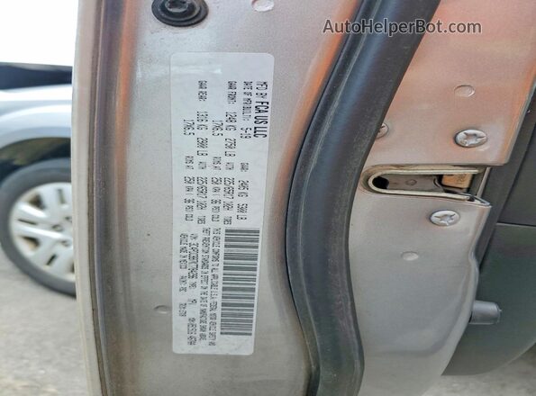 3C4PDCBB7KT784296 2019 DODGE JOURNEY Серебряный Вид наклейки с VIN-кодом