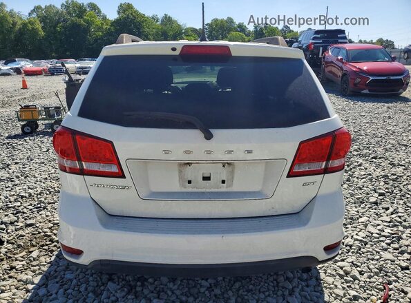 3C4PDCBB8JT219019 2018 DODGE JOURNEY White უკანა ხედი