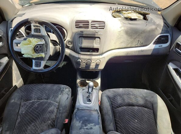 3C4PDCBB9JT141365 2018 DODGE JOURNEY Gray წინა პანელის ხედი