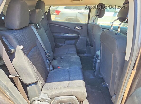 3C4PDCBB9JT141365 2018 DODGE JOURNEY Gray უკანა სალონის ხედი