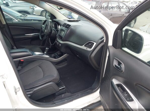 3C4PDCBG0GT117878 2016 DODGE JOURNEY White წინა სალონის ხედი