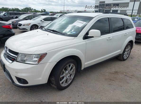 3C4PDCBG0GT117878 2016 DODGE JOURNEY White წინა მარცხენა ხედი სამი მეოთხედიდან