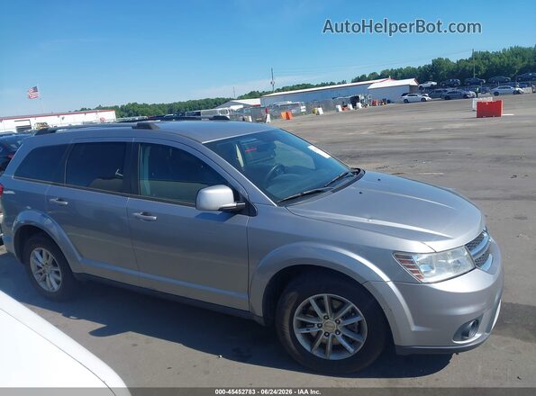 3C4PDCBG0HT591220 2017 DODGE JOURNEY Silver Вид задньої частини салону